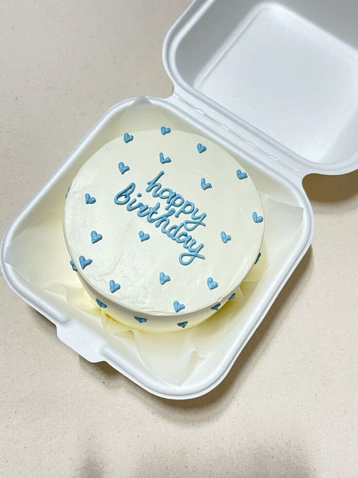 korean minimalist cake karachi