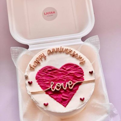 red heart bento cake lunchbox Karachi