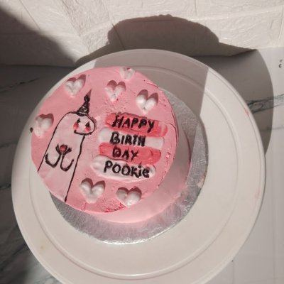 Mini bento cake custom design Gulshan-e-Iqbal Karachi Sweet Bakeistan